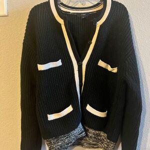 Jcrew Cotton Cardigan size Small
